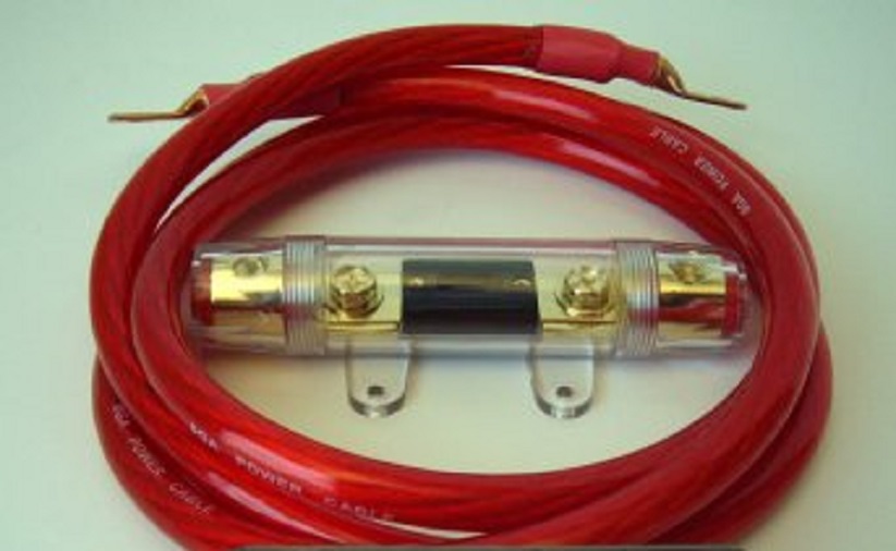 15FT 0 Gauge Wiring Fuse Box Kit High Output 250+ Amp Alternator